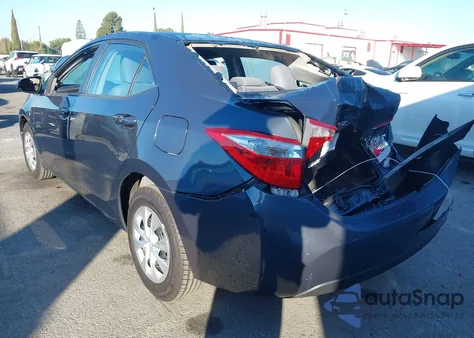 2016 Toyota Corolla L z USA, uszkodzony, nr VIN 5YFBURHE7GP534937